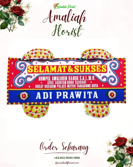 Papan Bunga Ucapan Selamat Kendaldoyong